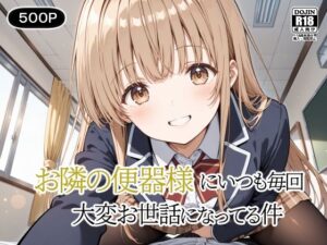 お隣の便器様にいつも毎回〜大変お世話になってる件〜 アイキャッチ画像 【無料エロマン】